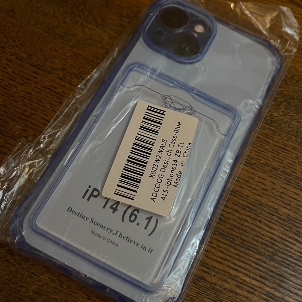 Blue iPhone 14 Case